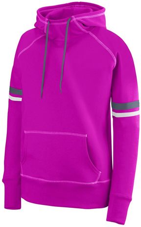 Augusta Ladies Spray 9 oz 50/50 cotton/polyester Hoodie Sweatshirt With Pockets